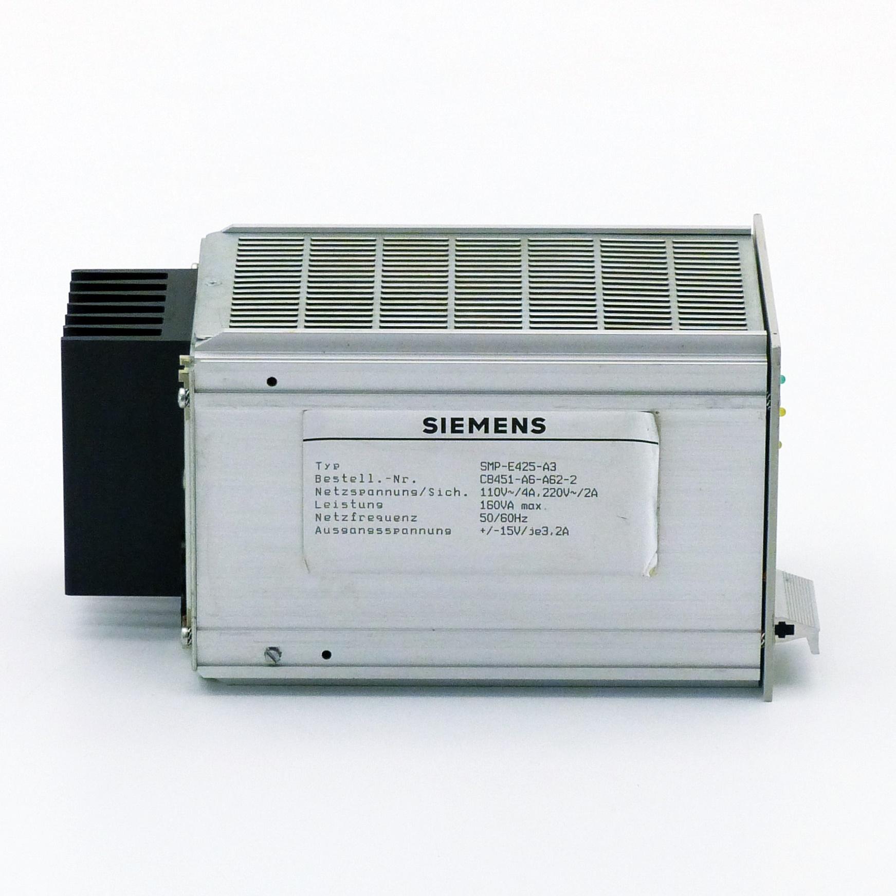 Produktfoto 3 von SIEMENS Netzgerät SMP-E425-A3