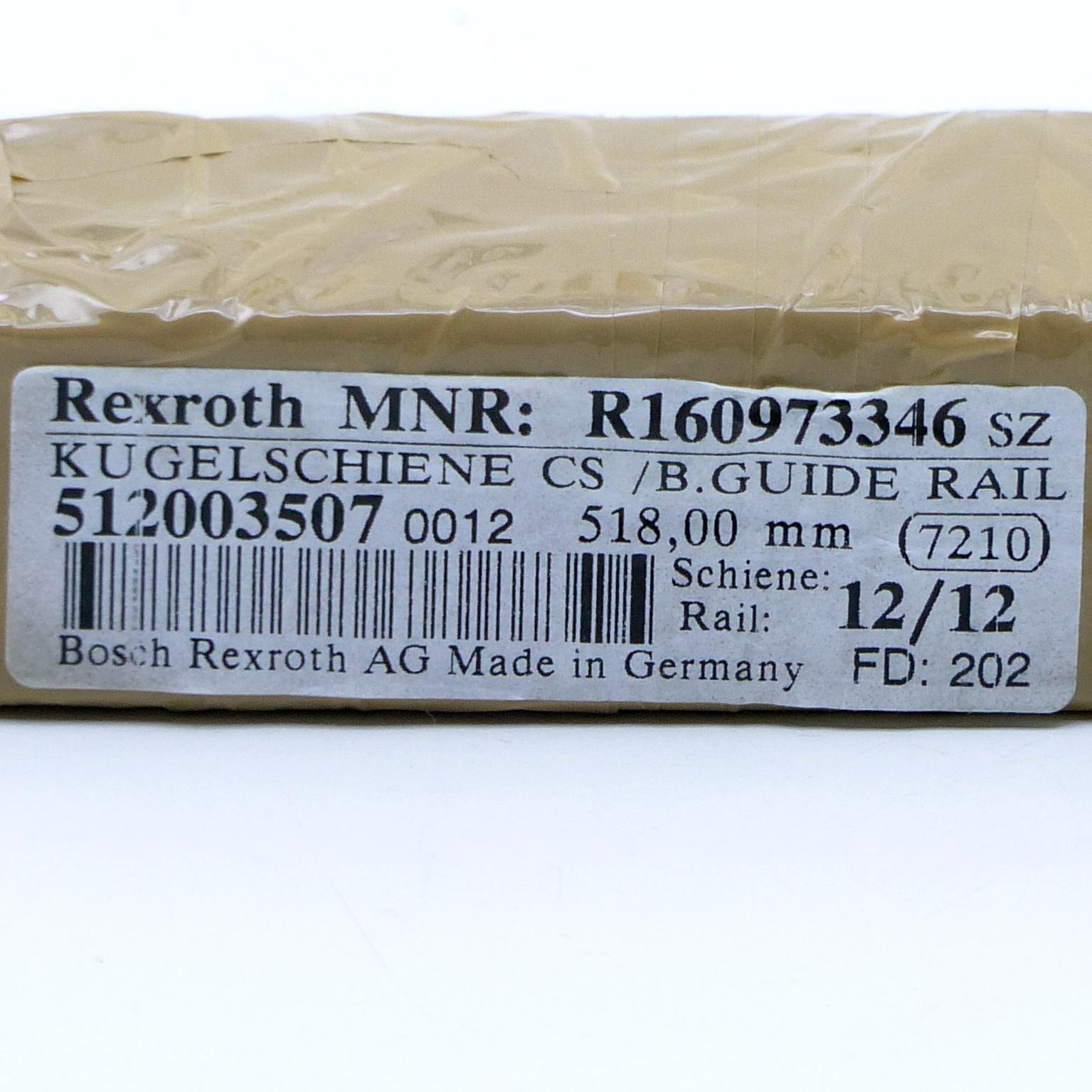 Produktfoto 2 von REXROTH Kugelschiene CS