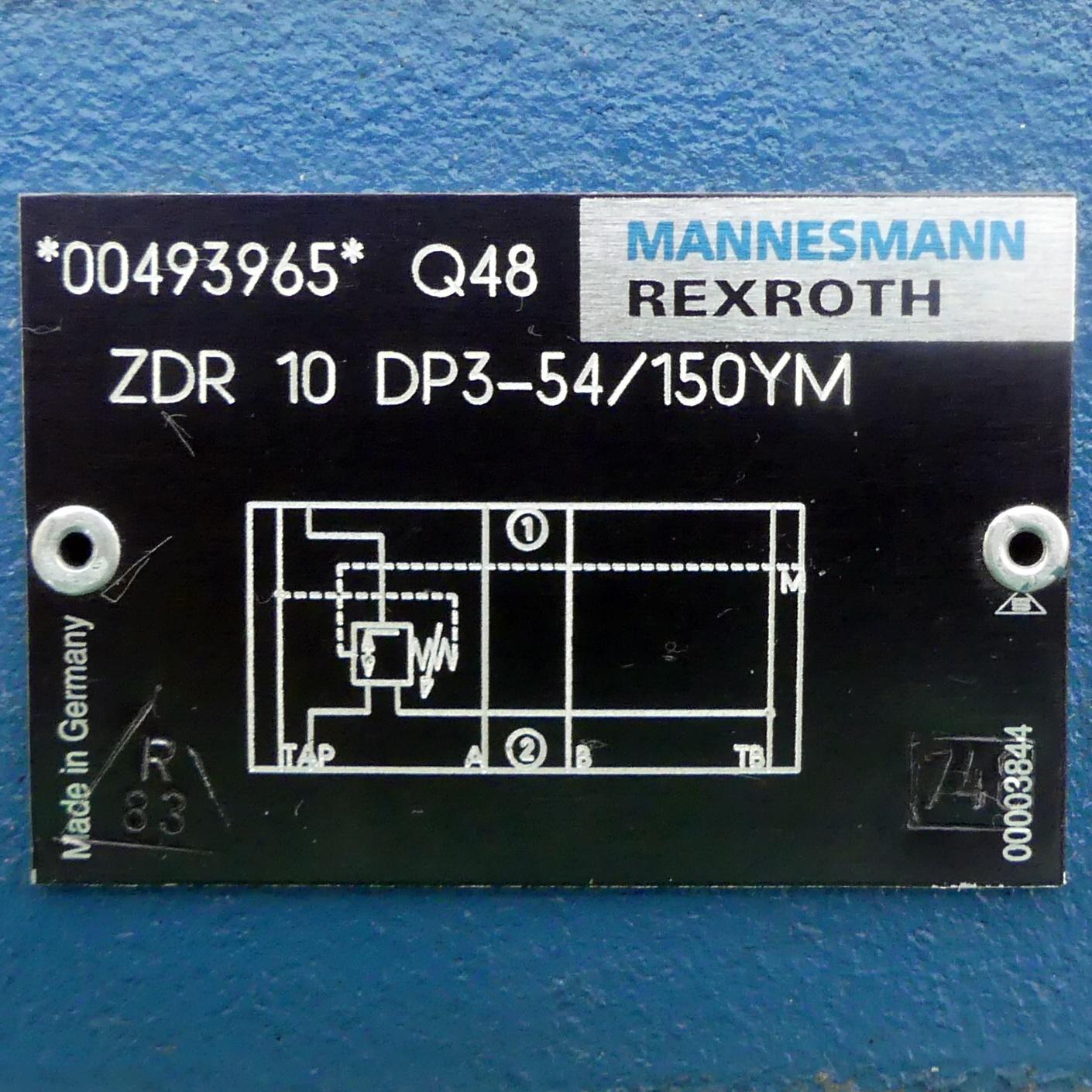 Produktfoto 2 von REXROTH Druckreduzierungsventil ZDR 10 DP3-54/150YM