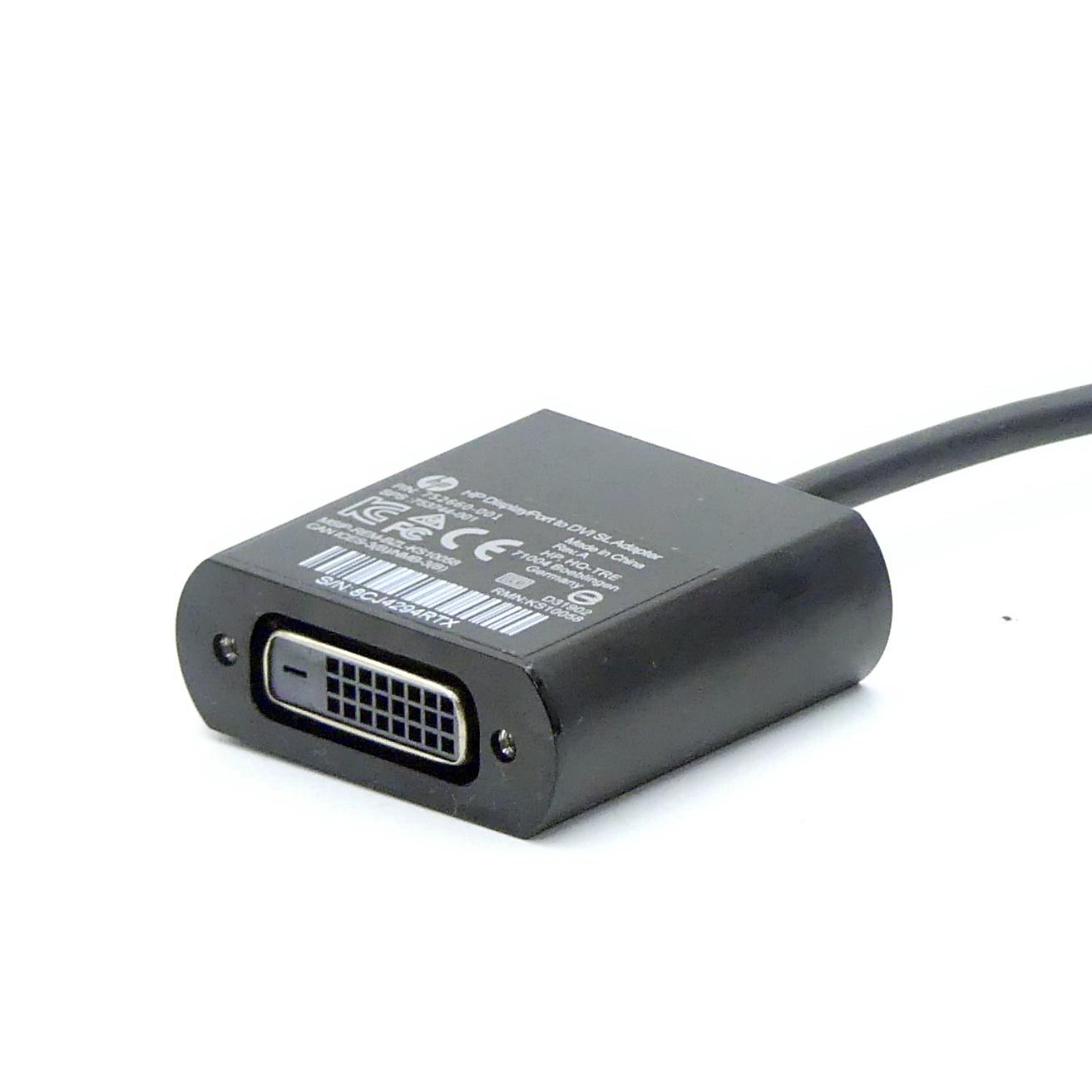 Produktfoto 3 von HP DisplayPort to DVI SL Adapter 752660-001