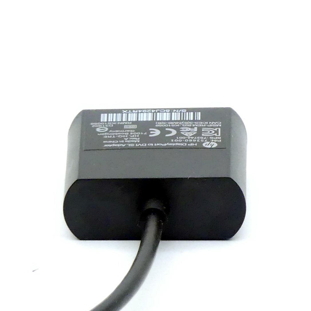 Produktfoto 6 von HP DisplayPort to DVI SL Adapter 752660-001