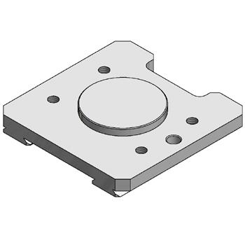 ADP-ISO50-P13-2 Greifergrundplatte ISO / Flansch - P13