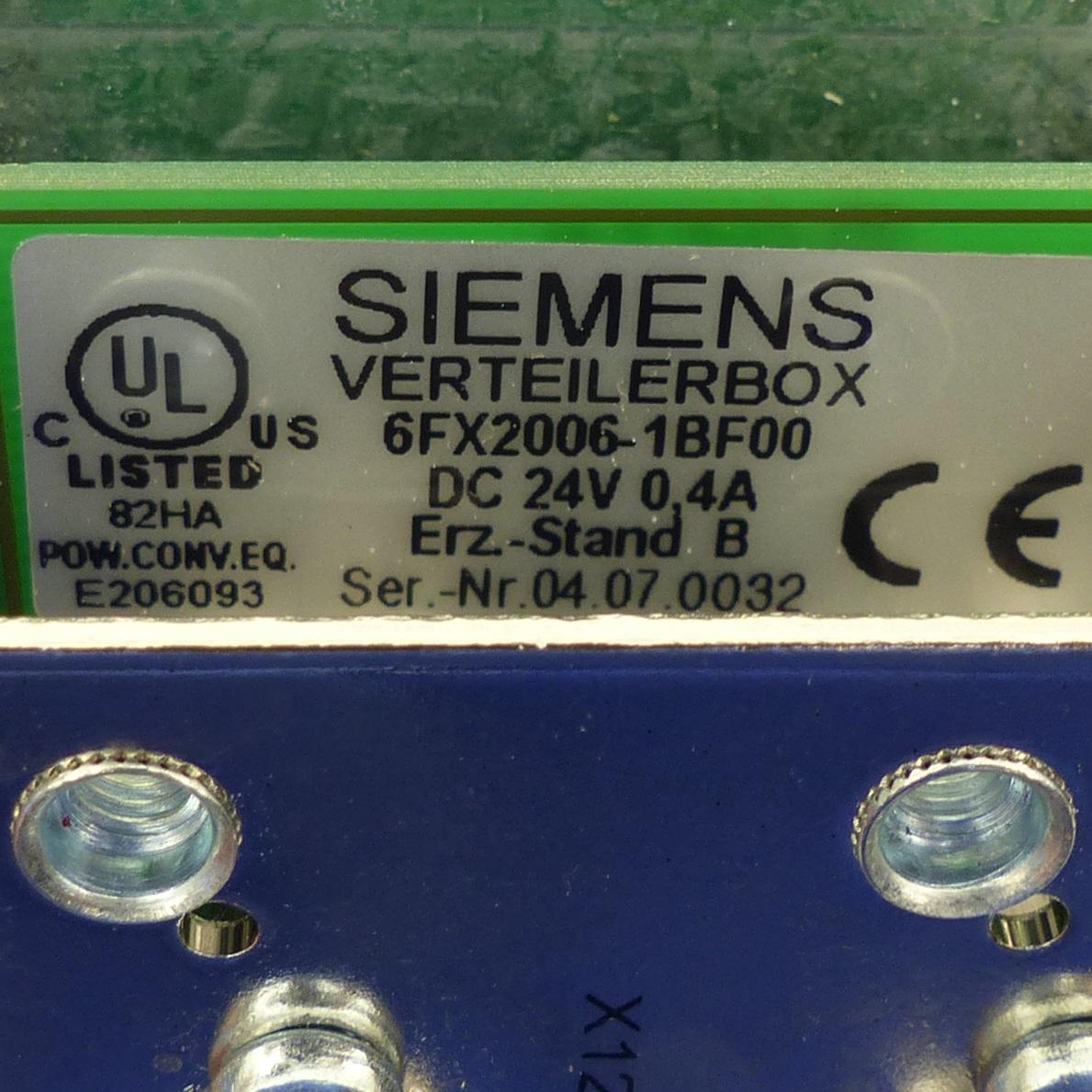 Produktfoto 2 von SIEMENS Verteilerbox