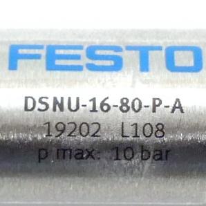 Produktfoto 2 von FESTO Rundzylinder DSNU-16-80-P-A