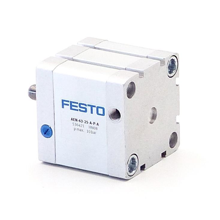 FESTO Kompaktzylinder AEN-63-25-A-P-A