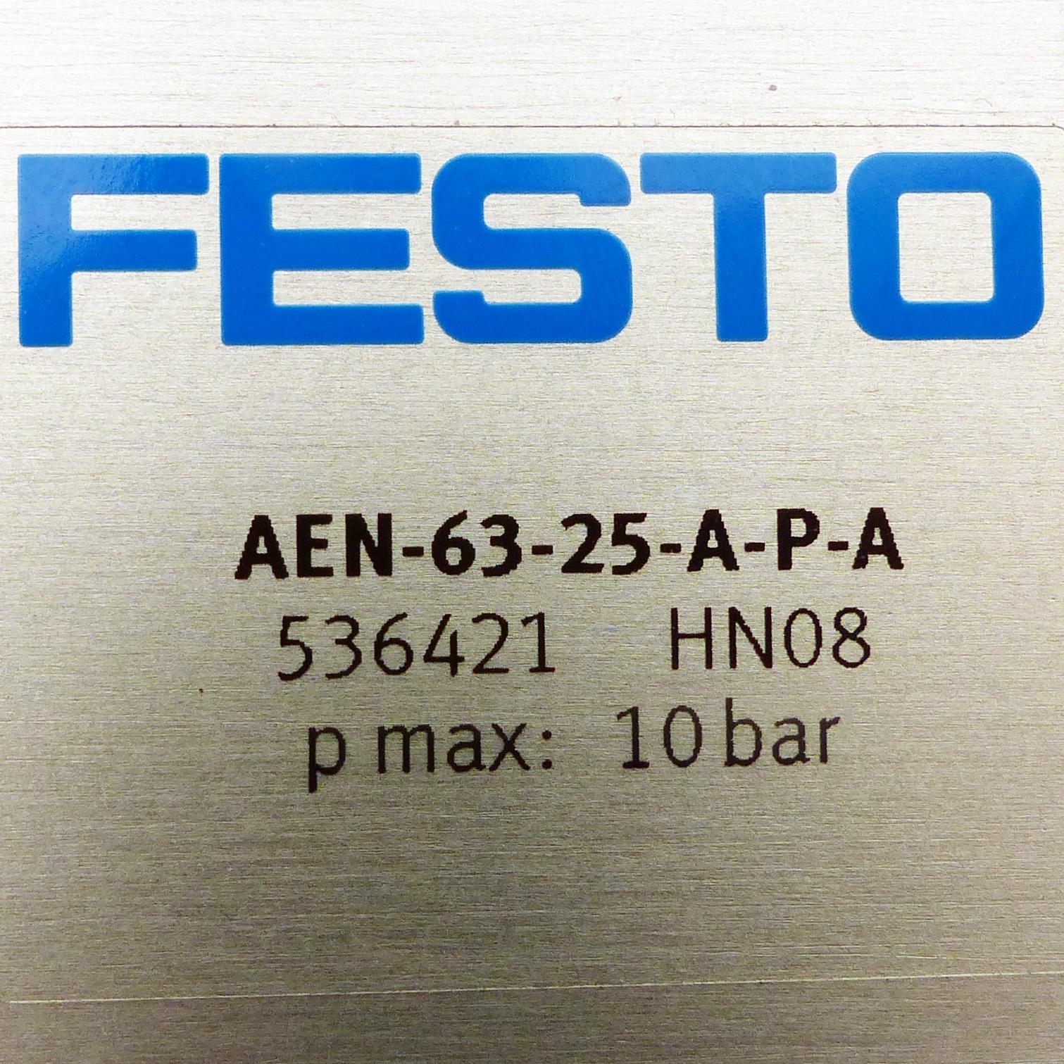 Produktfoto 2 von FESTO Kompaktzylinder AEN-63-25-A-P-A