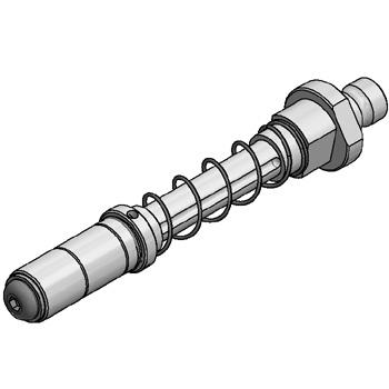 SHT-GF-V-R-10-30-KS8-KF Schaft für Greifarm gef. verdrehges.