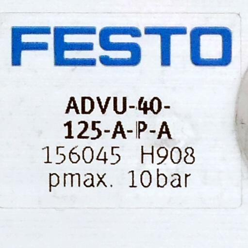 Produktfoto 2 von FESTO Kompaktzylinder ADVU-40-125-A-P-A