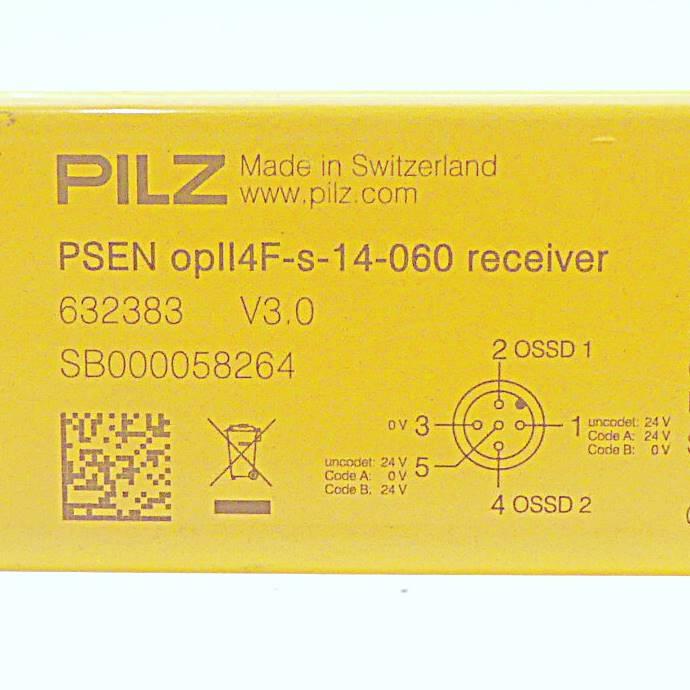 Produktfoto 2 von PILZ Sicherheitslichtgitter PSEN opll4F-s-14-0600 receiver+emitter