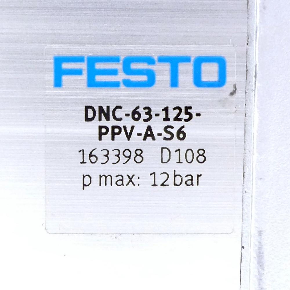 Produktfoto 2 von FESTO Normzylinder DNC-63-125-PPV-A-S6