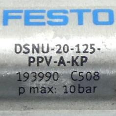 Produktfoto 2 von FESTO Rundzylinder DSNU-20-125-PPV-A-KP