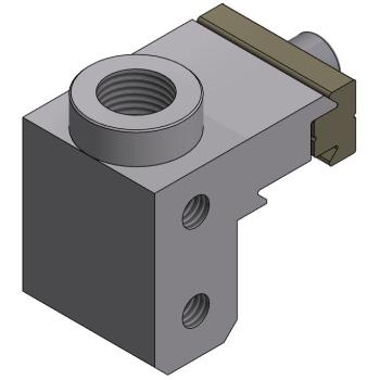 MVB-P13-1-4-18-18 Medienverteilerblock 1-Kreis 4-fach