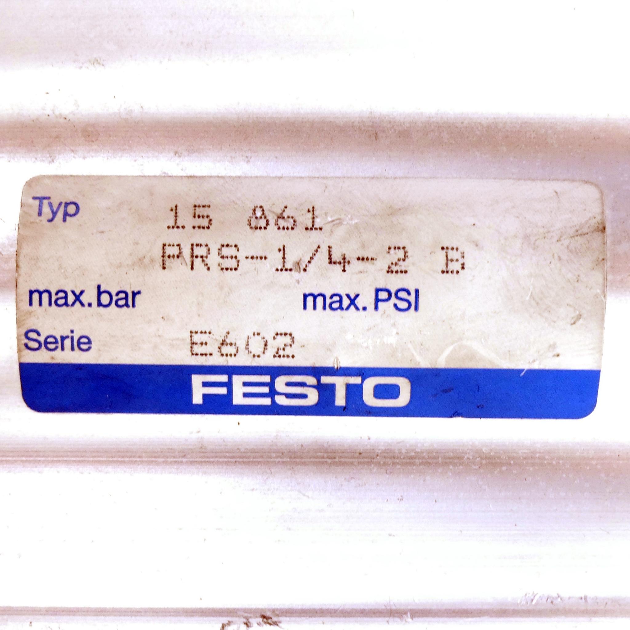 Produktfoto 2 von FESTO Anschlussblock PRS-1/4-2 B