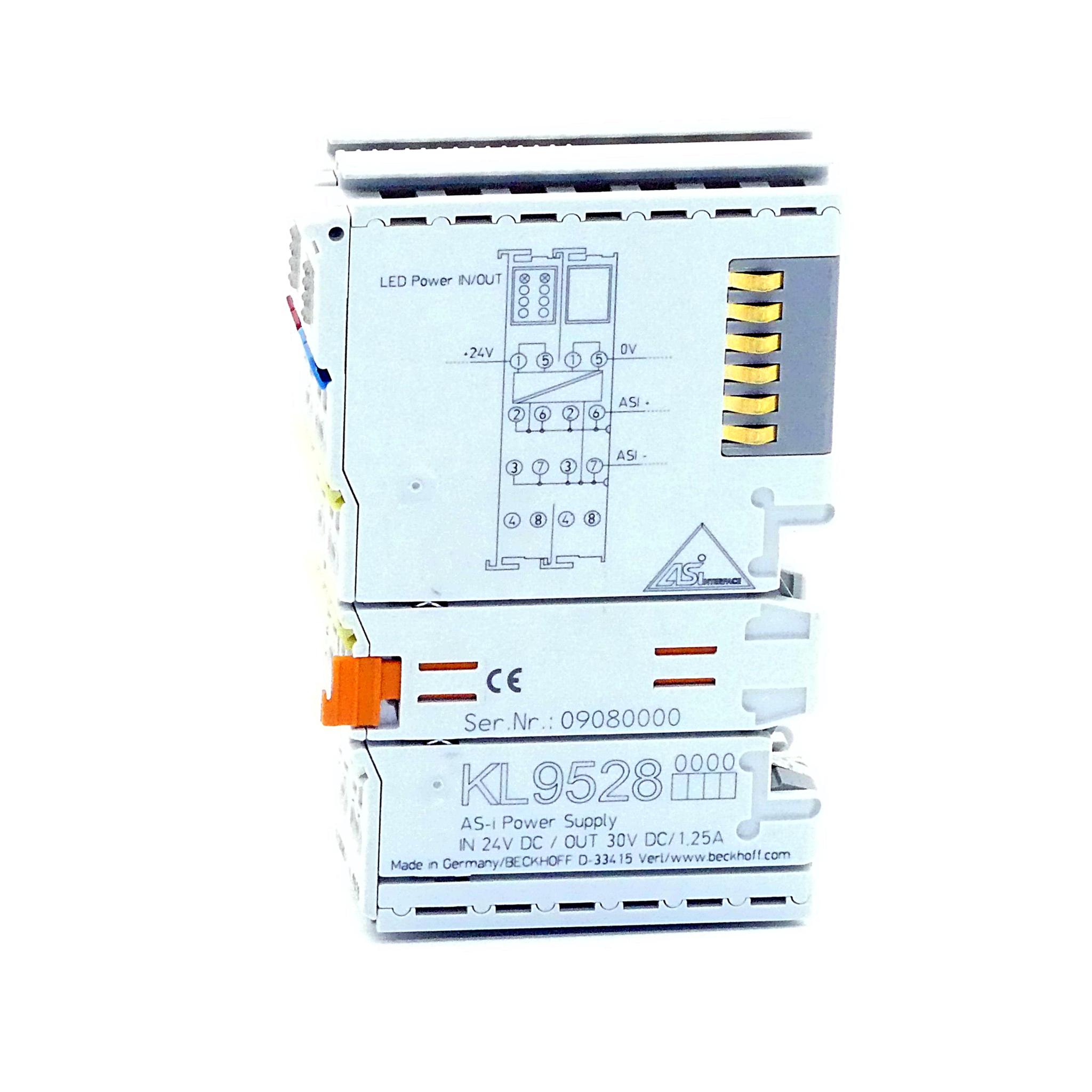 Produktfoto 3 von BECKHOFF AS-Interface-Netzteilklemme