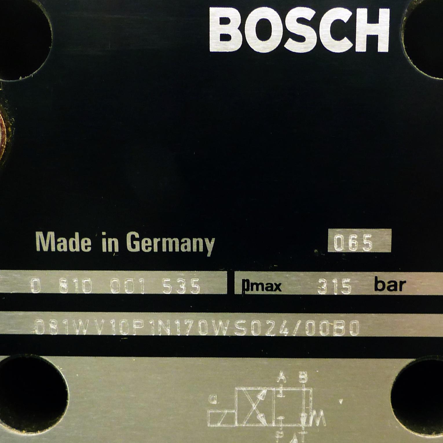 Produktfoto 2 von BOSCH 4/2-Wegeventil 0 810 001 535