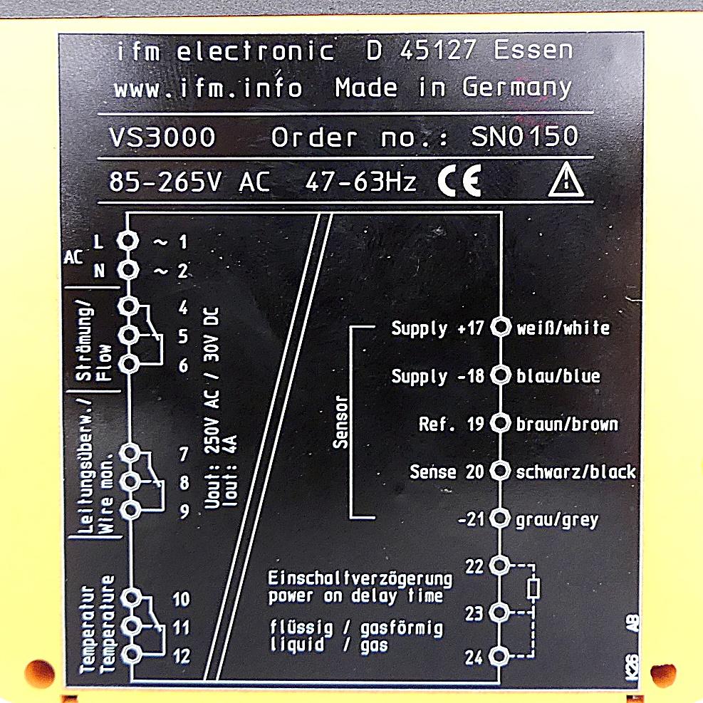 Produktfoto 2 von IFM Auswerteeinheit VS3000