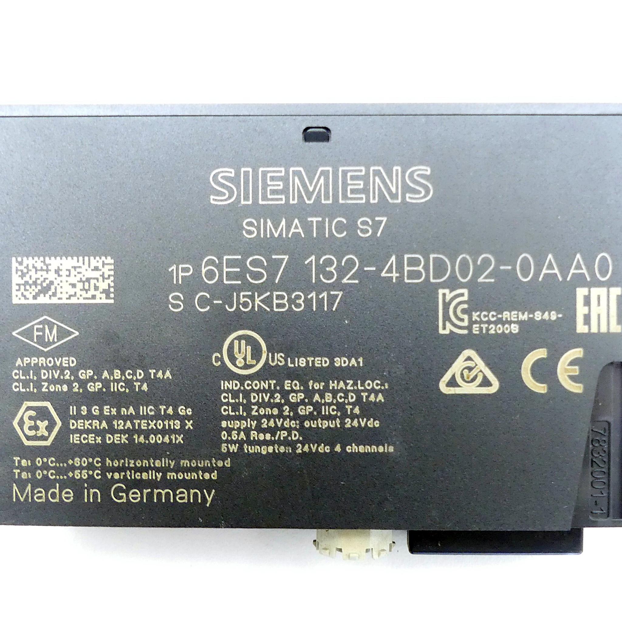 Produktfoto 2 von SIEMENS Elektronikmodul 6ES7 132-4BD02-0AA0