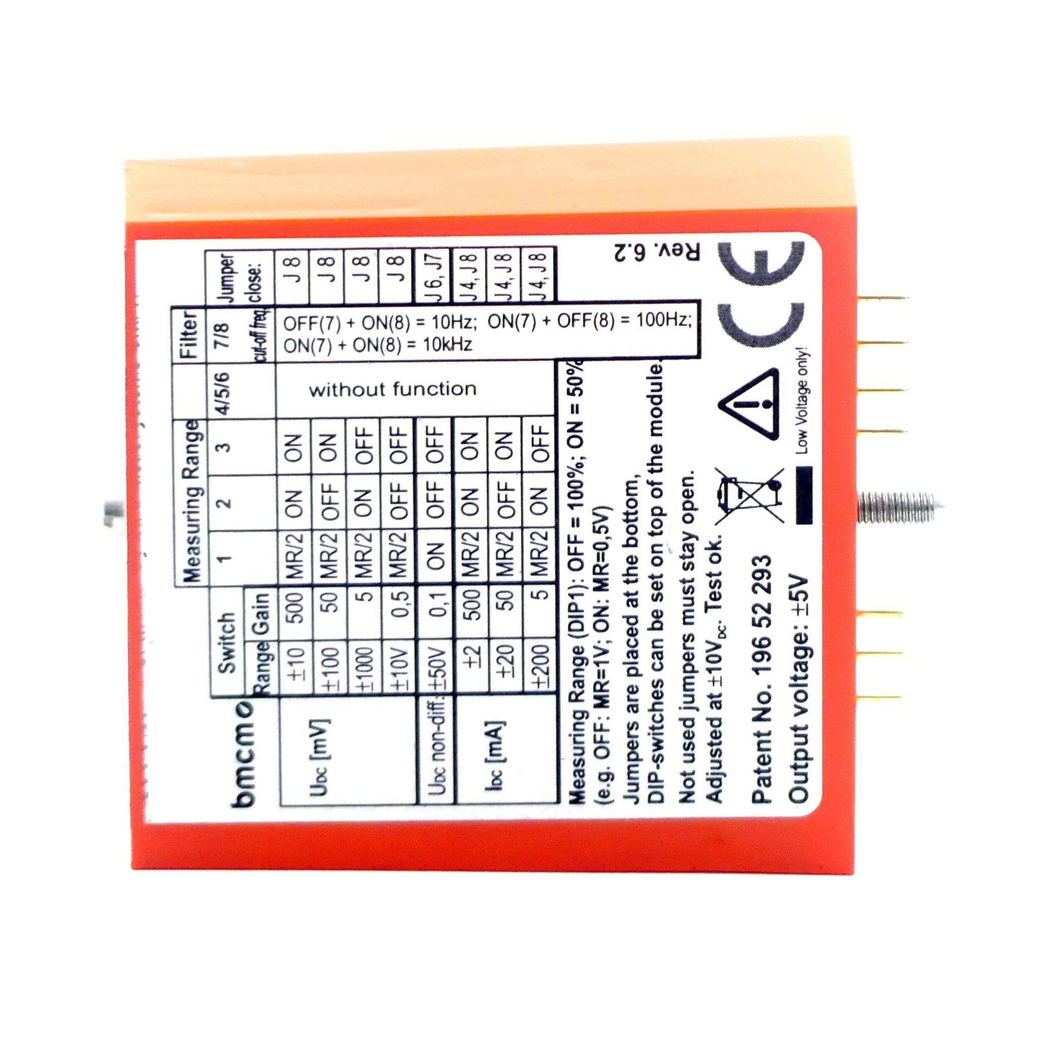 Produktfoto 6 von BMCM Messverstärker MA-UI