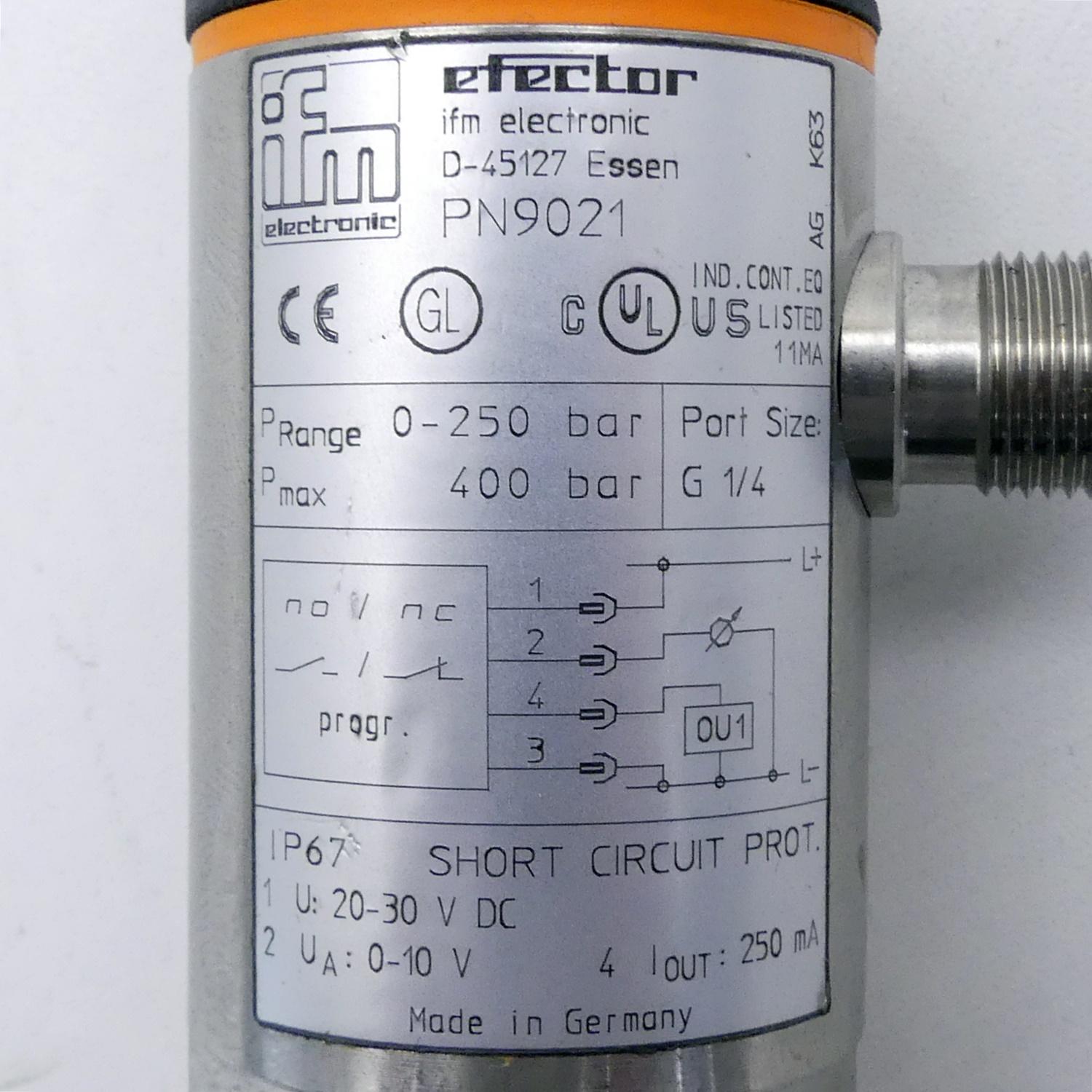 Produktfoto 2 von IFM Drucksensor mit Display