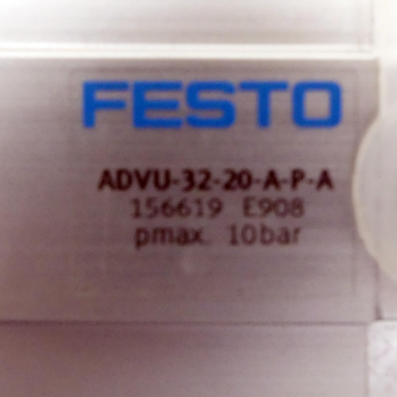 Produktfoto 2 von FESTO Pneumatikzylinder ADVU 32-20-A-P-A