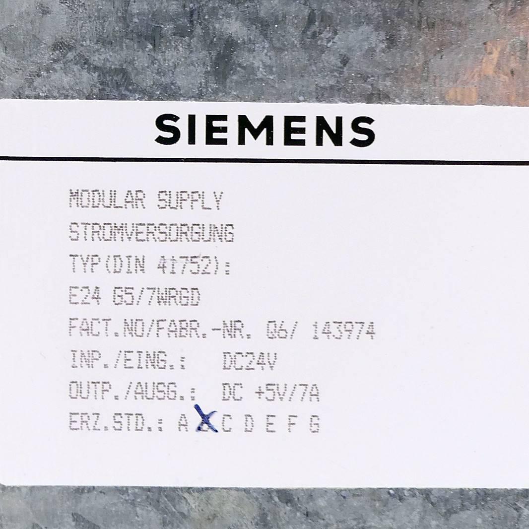 Produktfoto 2 von SIEMENS Modular Supply Stromversorgung 6ES5951-7ND21