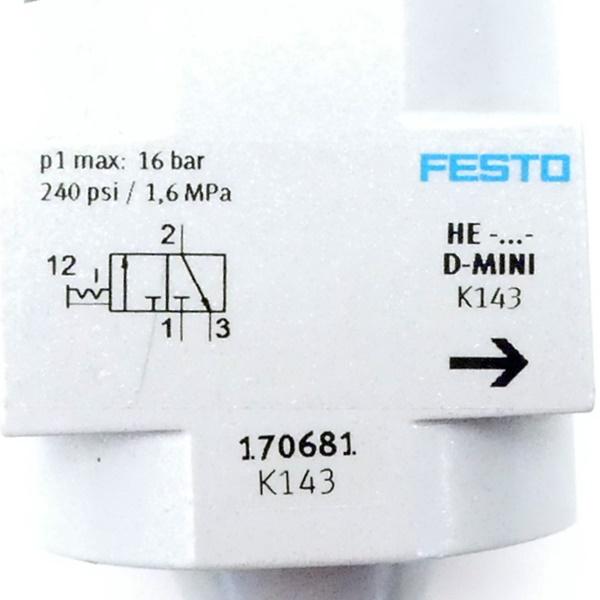 Produktfoto 2 von FESTO Einschaltventil HE-D-MINI