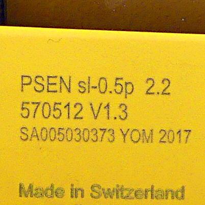 Produktfoto 2 von PILZ Sicherheitsschalter PSEN sl-0.5p b2.2