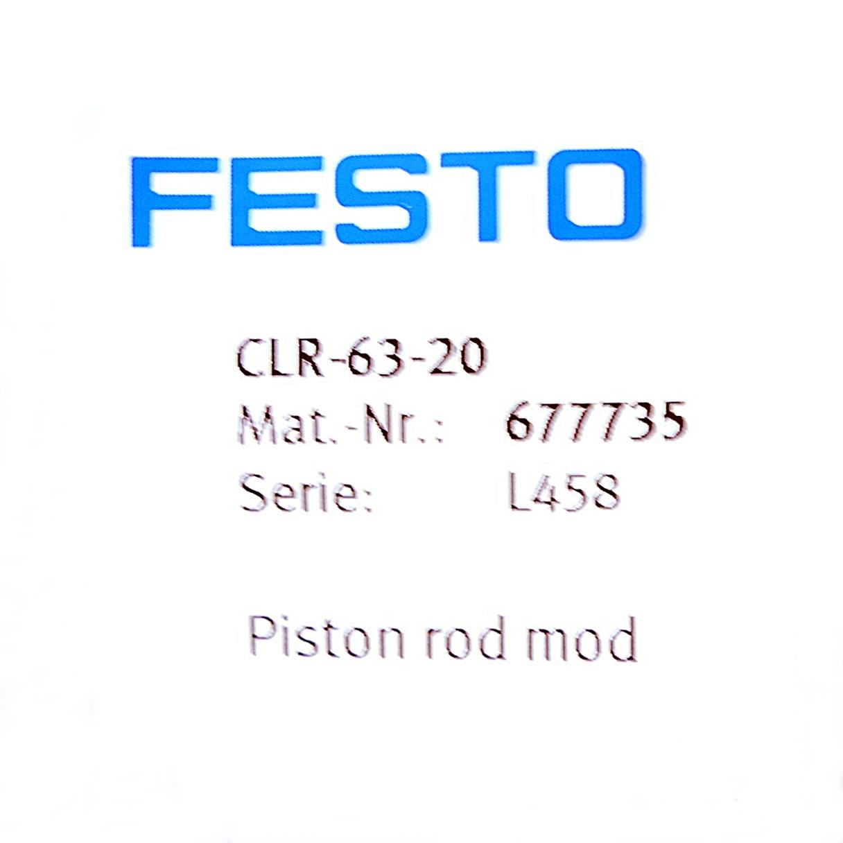 Produktfoto 2 von FESTO KOLBENST.-BG CLR-63-20