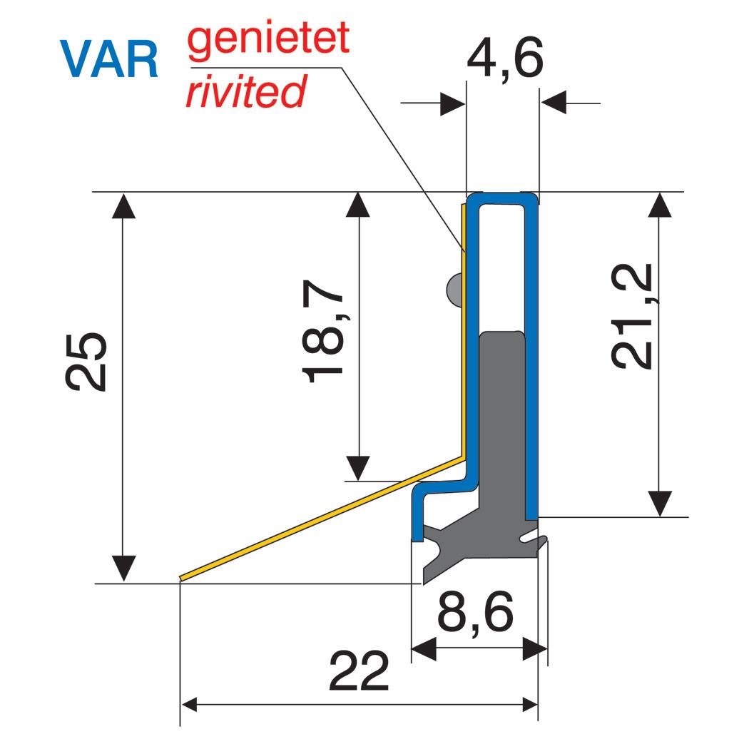 Abstreifer M-SW2-VAR-500 1010003 SW2.5