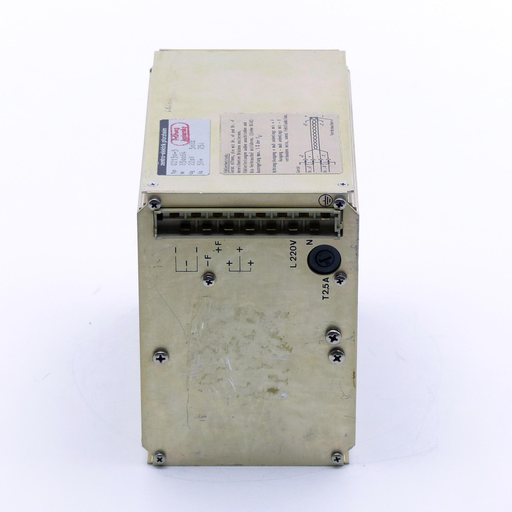 Produktfoto 6 von ZENTRO-ELEKTRIK Netzgerät GT 150-5