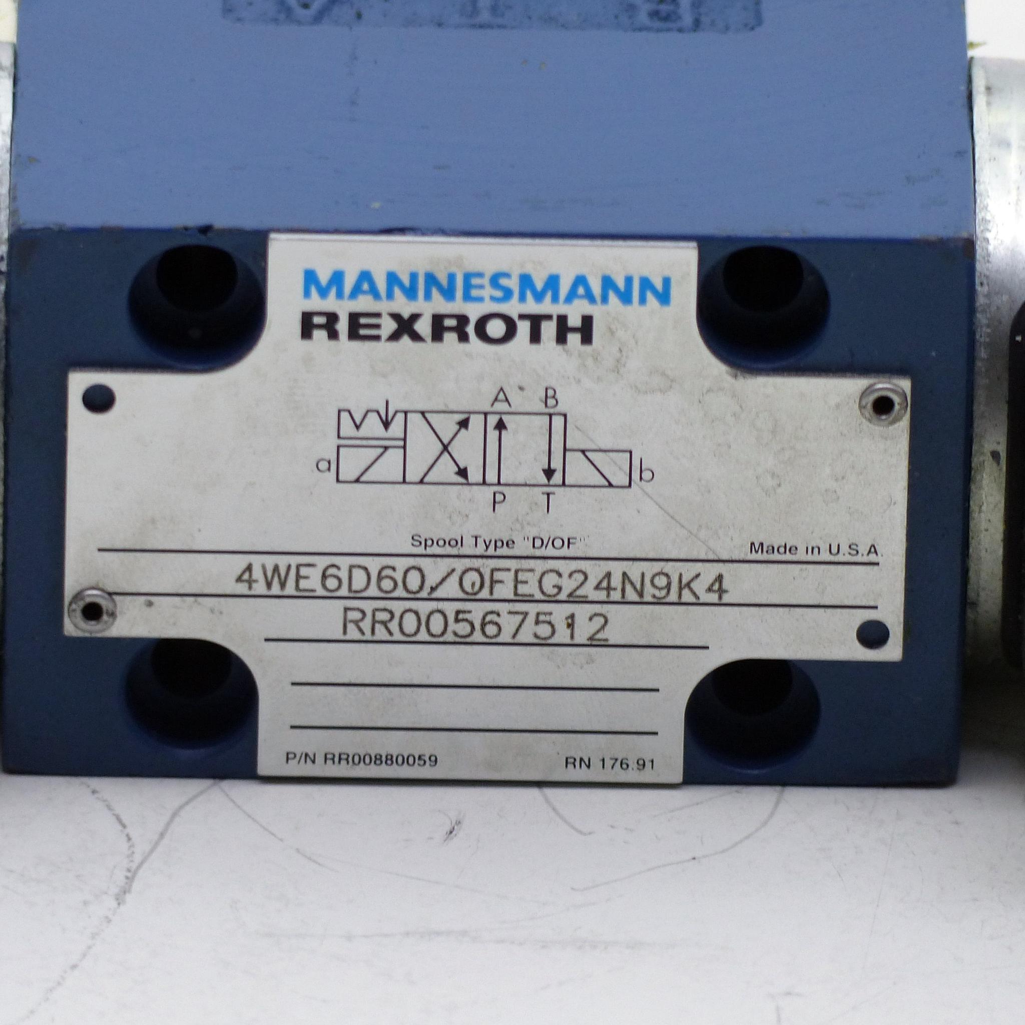 Produktfoto 2 von REXROTH 4/2 Wegeventil