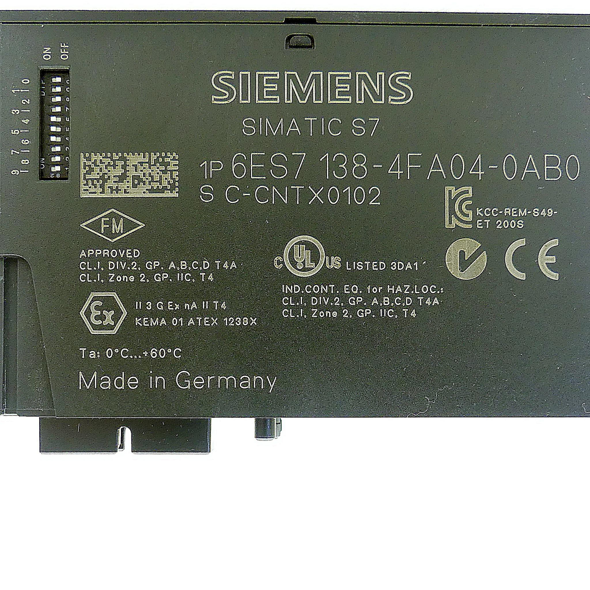 Produktfoto 2 von SIEMENS Elektronikmodul Simatic S7