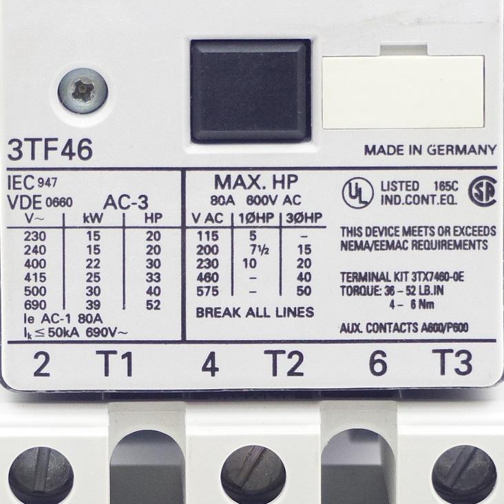 Produktfoto 3 von SIEMENS Schütz 3FT4622-0BB4