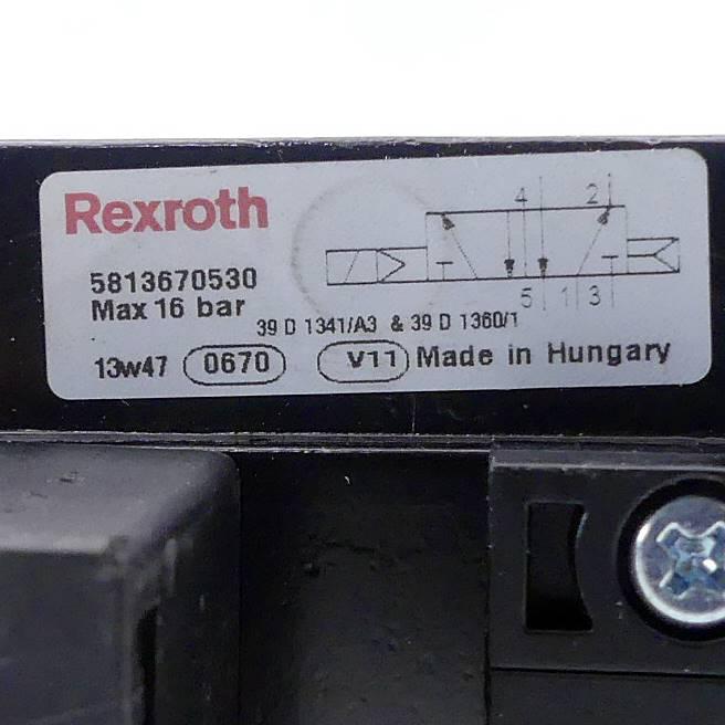 Produktfoto 2 von REXROTH 5/2 Wegeventil V581-5/2AR-024DC-I3-ACNO-HNX-AA-D-C-T0