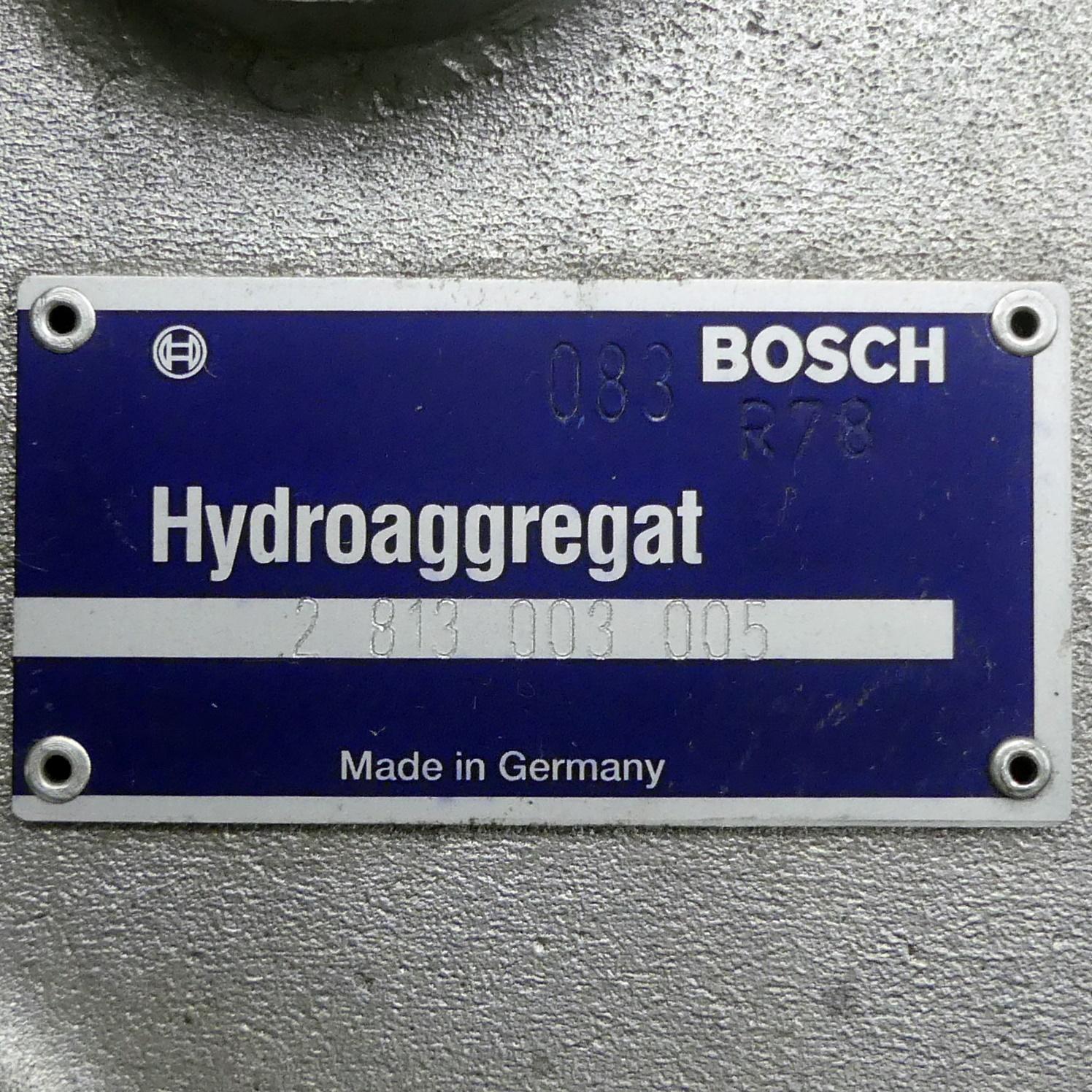 Produktfoto 2 von BOSCH Hydroaggregat 2 813 003 005