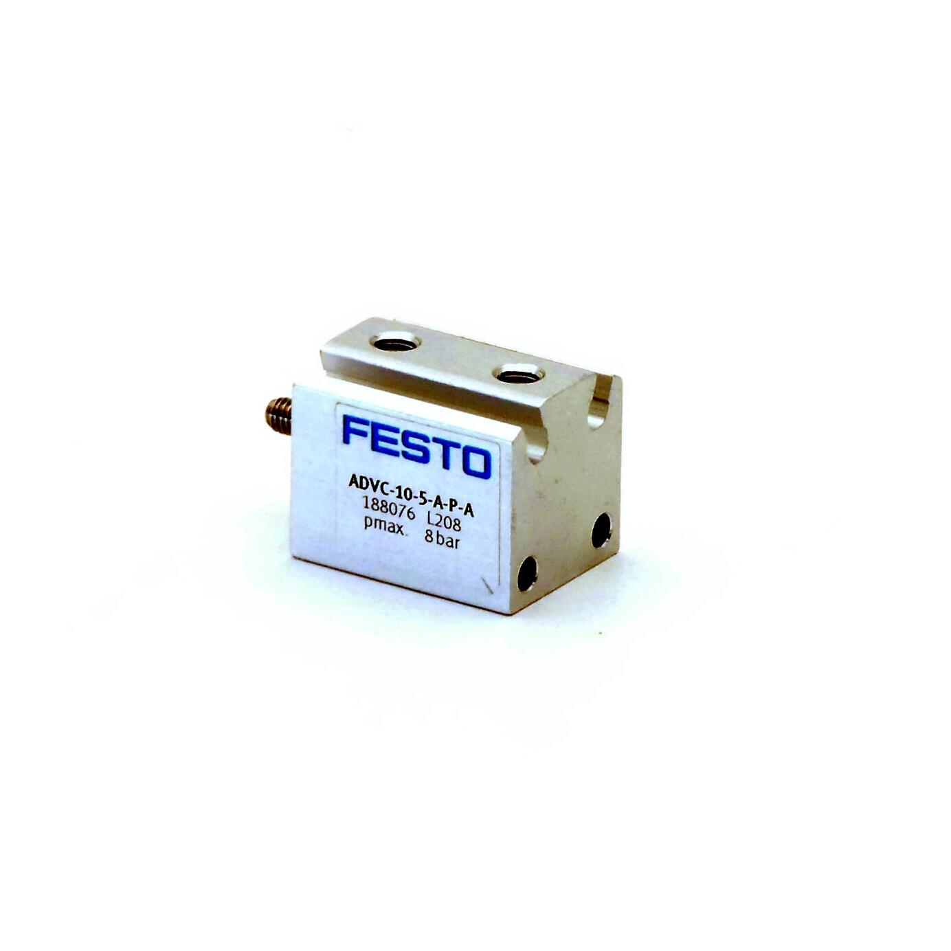 FESTO Kurzhubzylinder ADVC-10-5-A-P-A