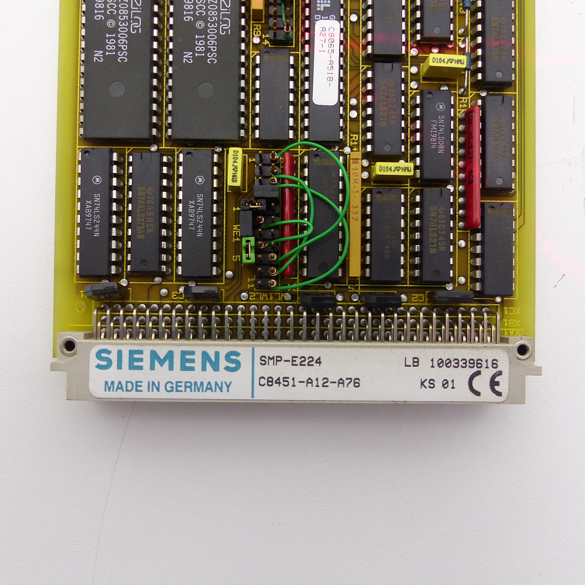 Produktfoto 2 von SIEMENS SMP-E224 Karte