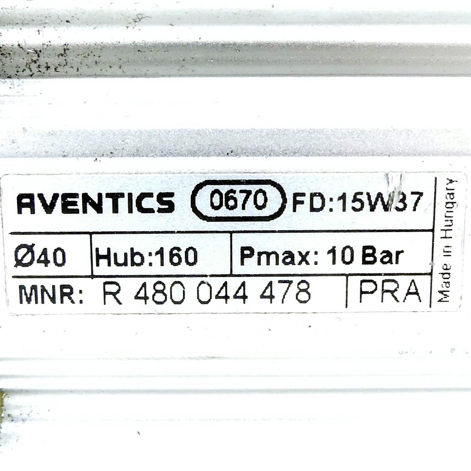 Produktfoto 2 von AVENTICS Pneumatikzylinder R 480 044 478