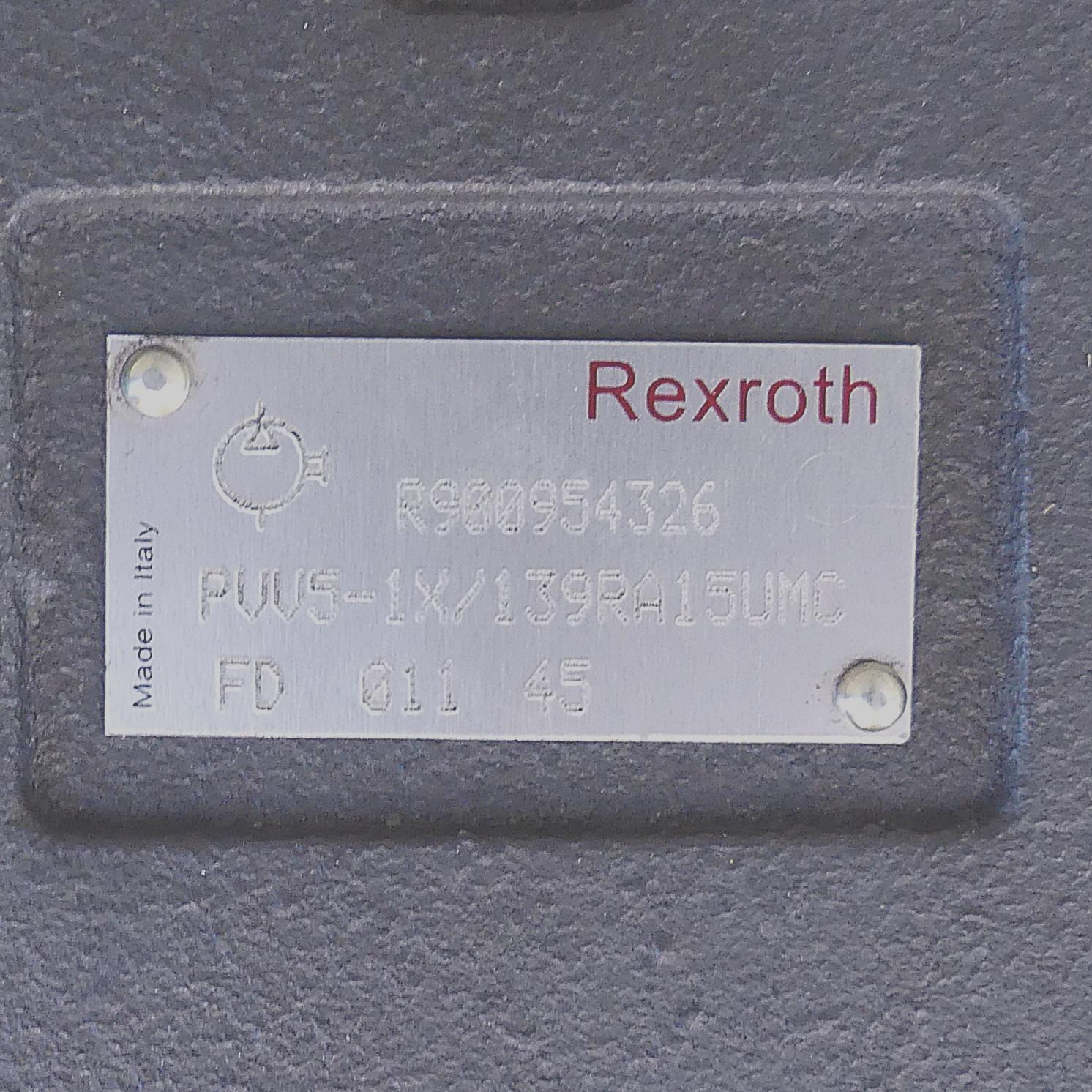 Produktfoto 2 von REXROTH Flügelzellenpumpe PVV5-1X/139RA15UMC