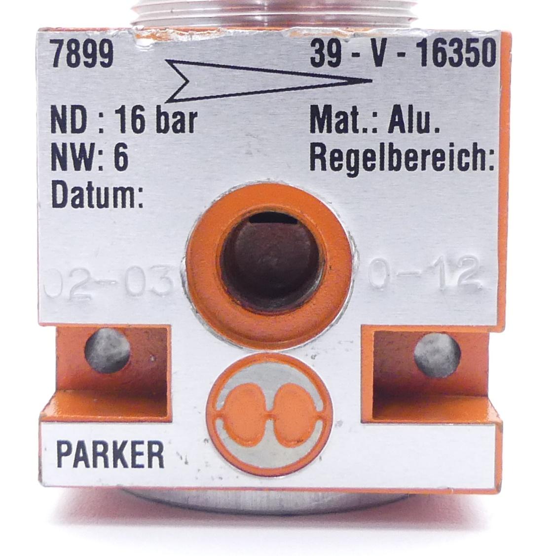 Produktfoto 2 von PARKER Druckminderer 7899