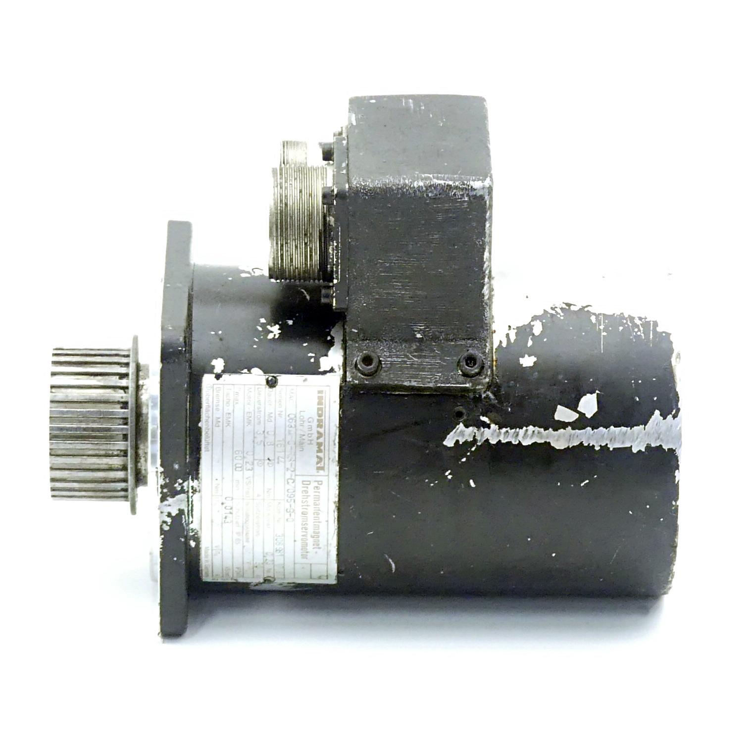 Produktfoto 5 von INDRAMAT Permanentmagnet Drehstromservomotor 063A-0-RS-2-C/095-B-0