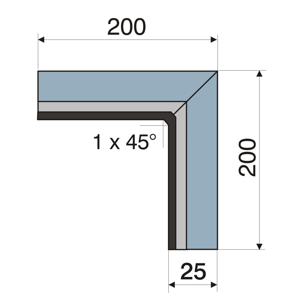 Produktfoto 1 von Abstreifer M-SW2-200x200 1019380 Corner wiper