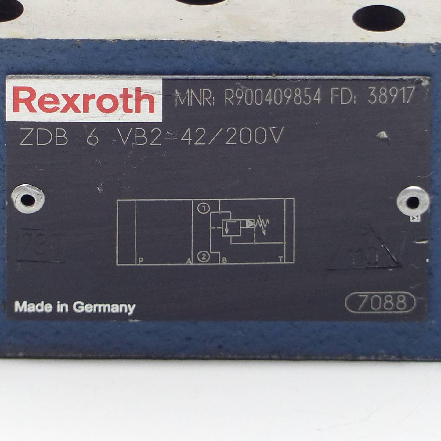 Produktfoto 2 von REXROTH Druckbegrenzungsventil ZDB 6 VB2-42/200V