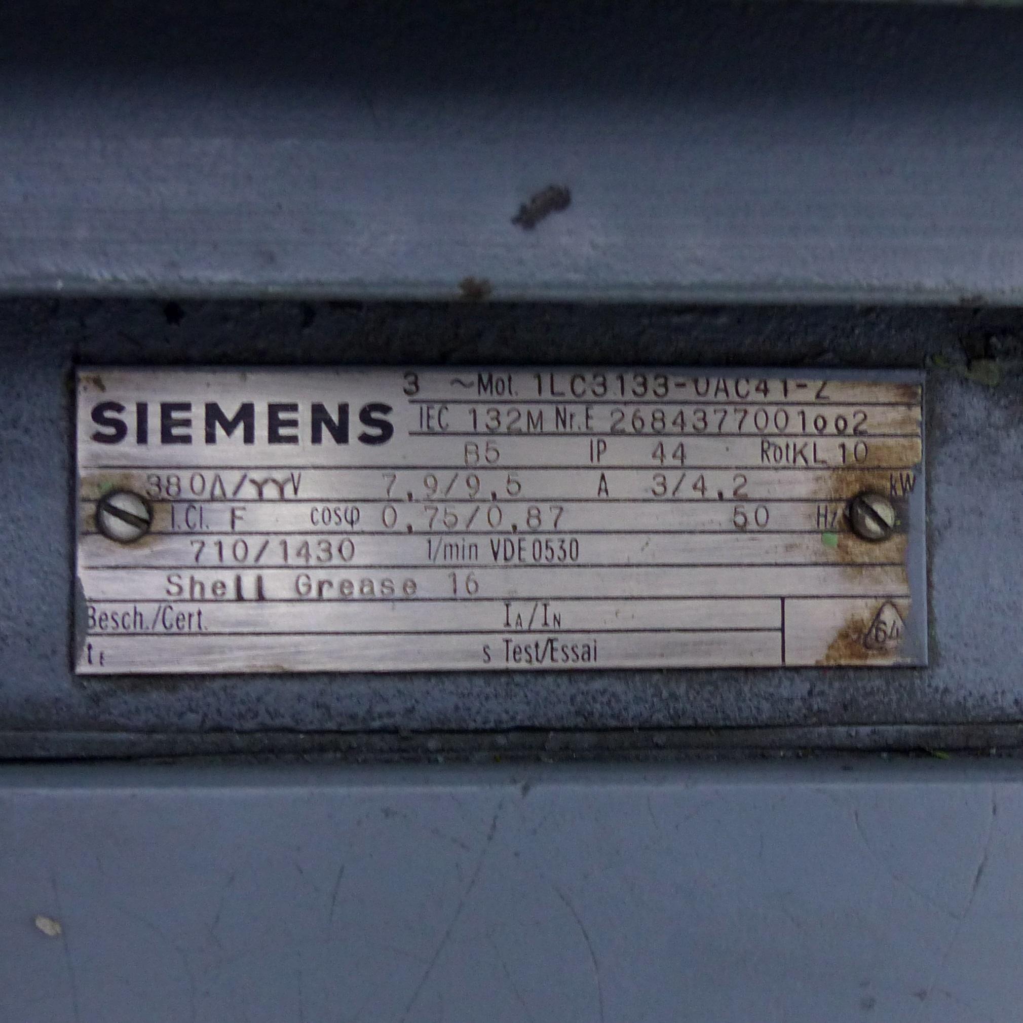 Produktfoto 2 von SIEMENS Drehstrommotor