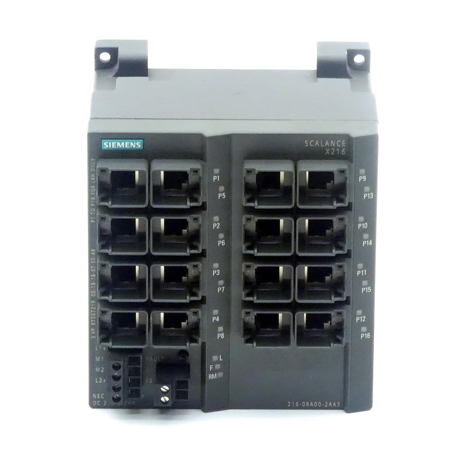 Produktfoto 6 von SIEMENS Ethernet-Switch SCALANCE X216