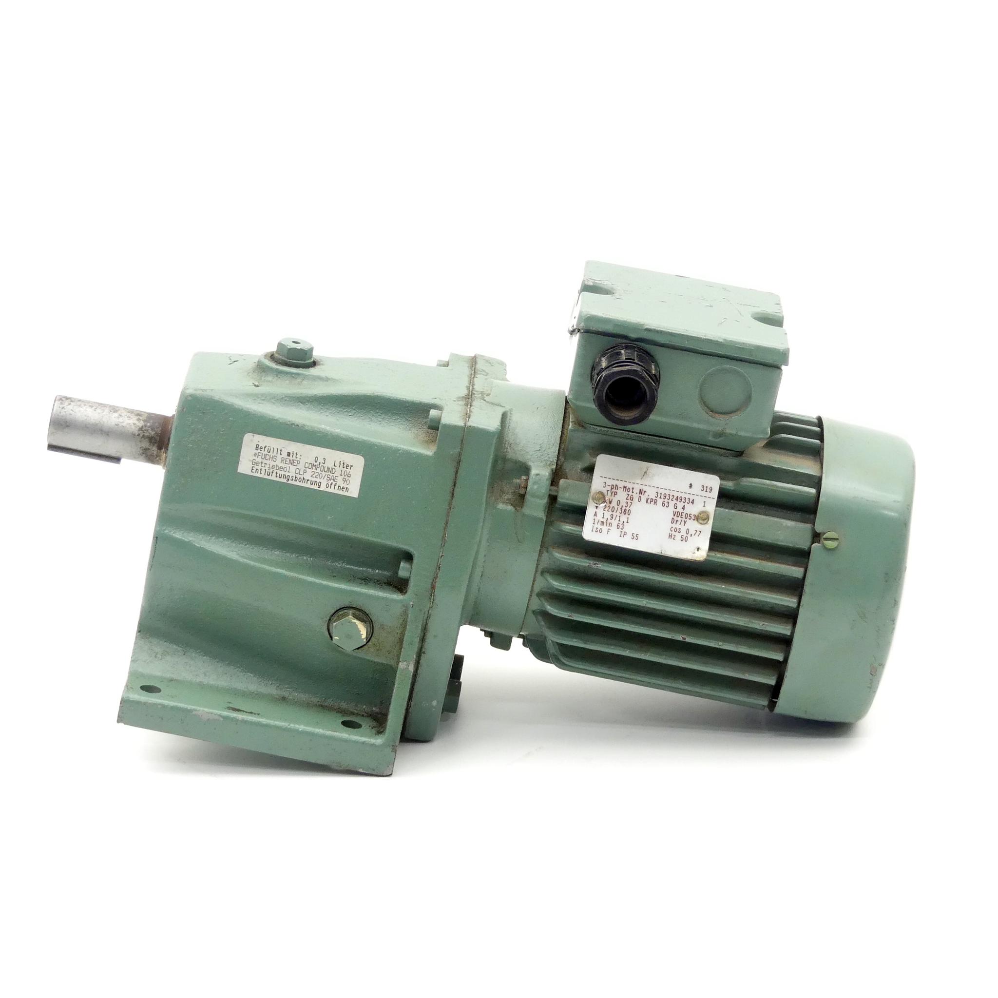 Produktfoto 5 von PAGUS Getriebemotor ZG 0 KPR 63 G 4