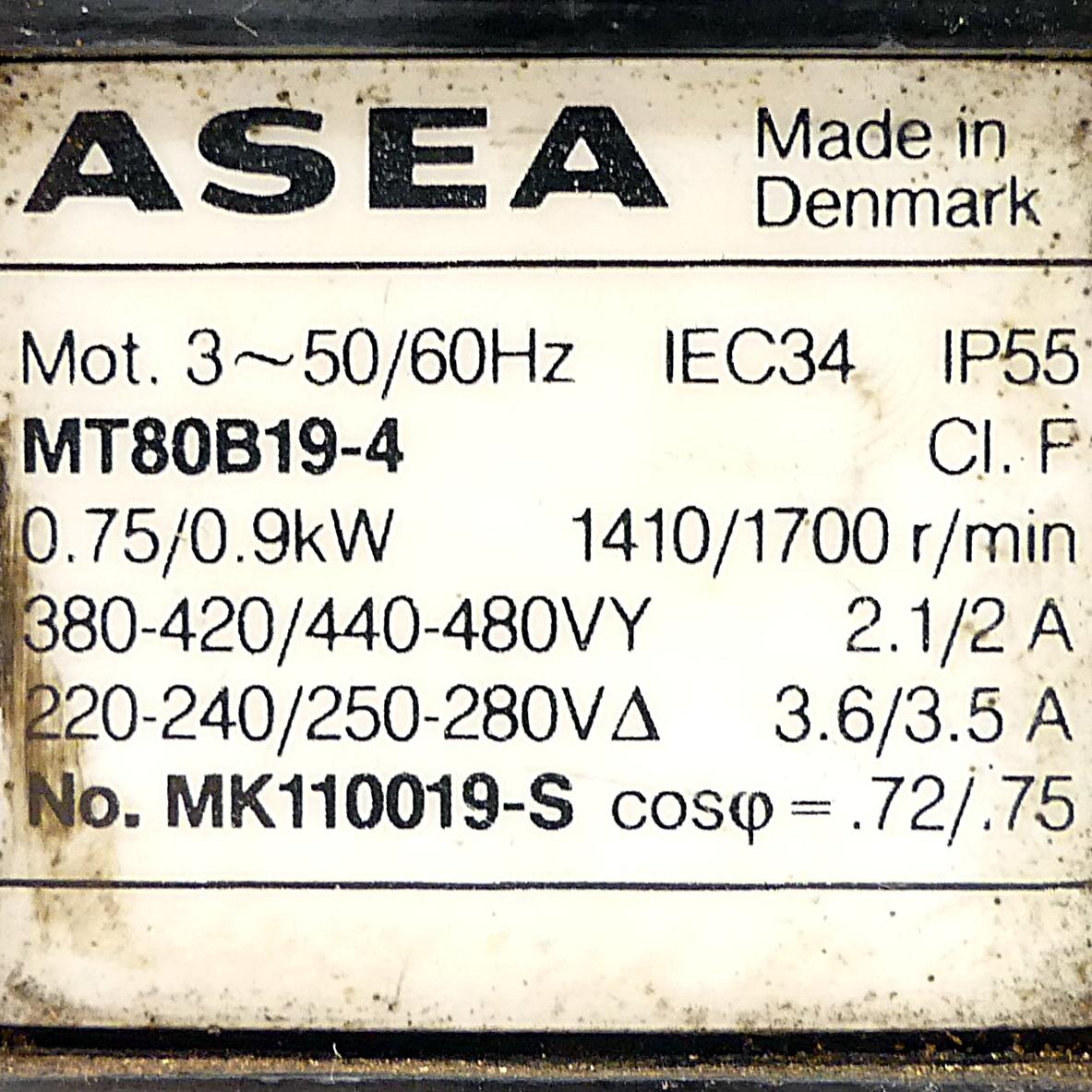 Produktfoto 2 von ASEA Elektromotor