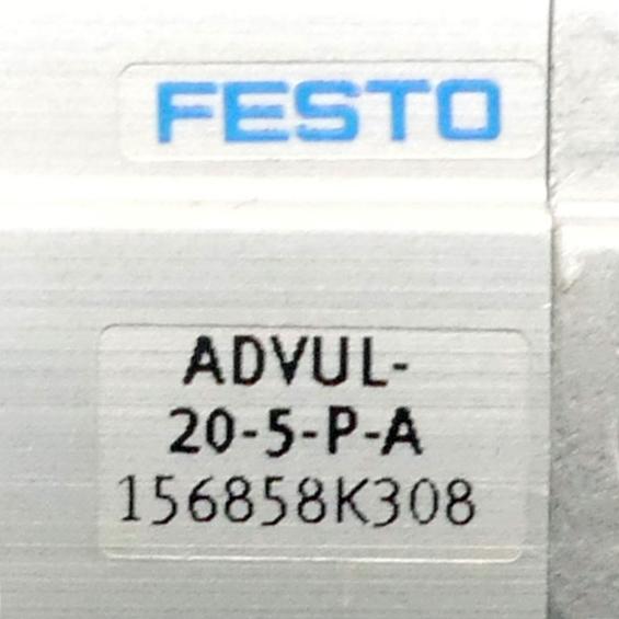 Produktfoto 2 von FESTO Kompaktzylinder ADVUL-20-5-P-A