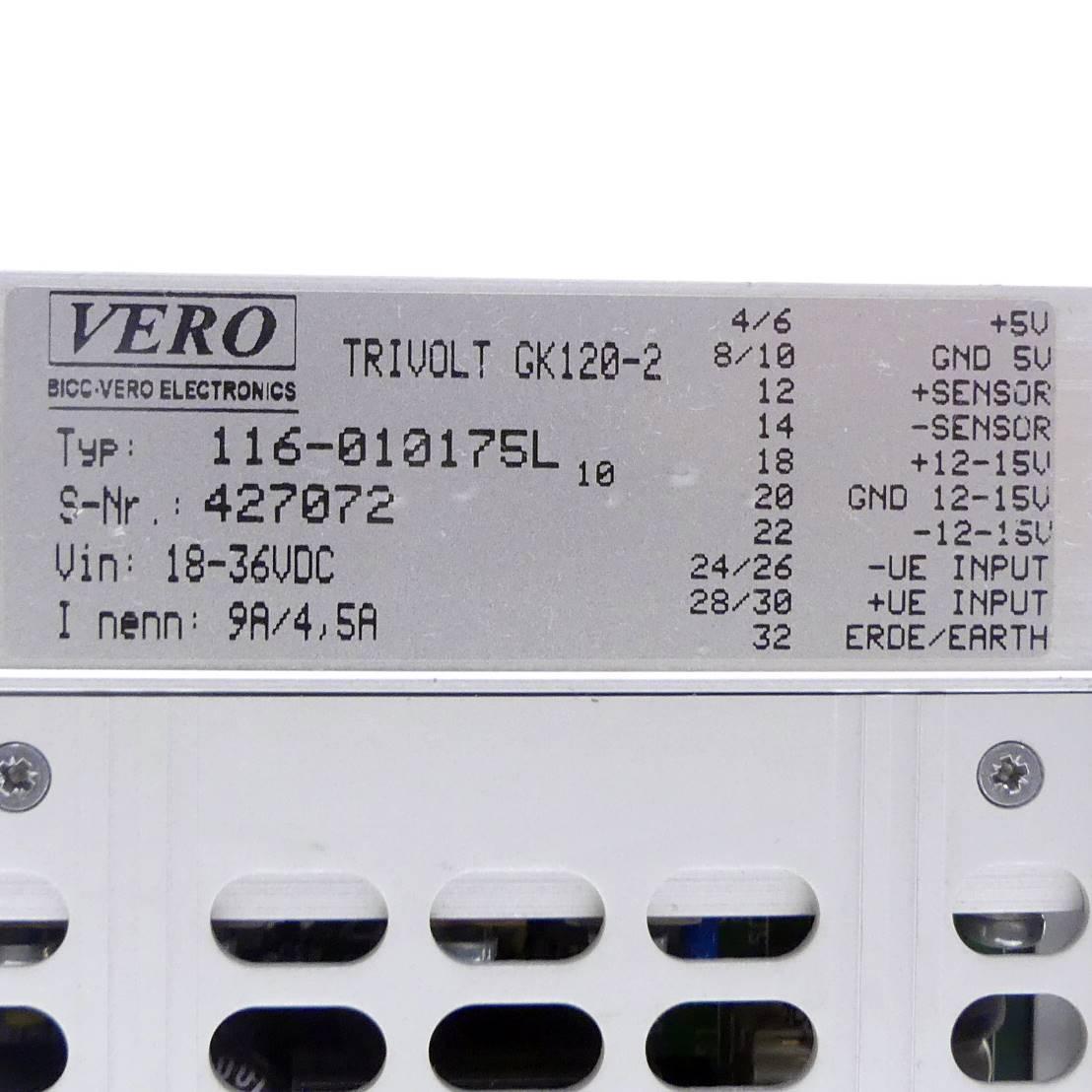 Produktfoto 2 von VERO ELECTRONICS Netzgerät Trivolt GK120-2