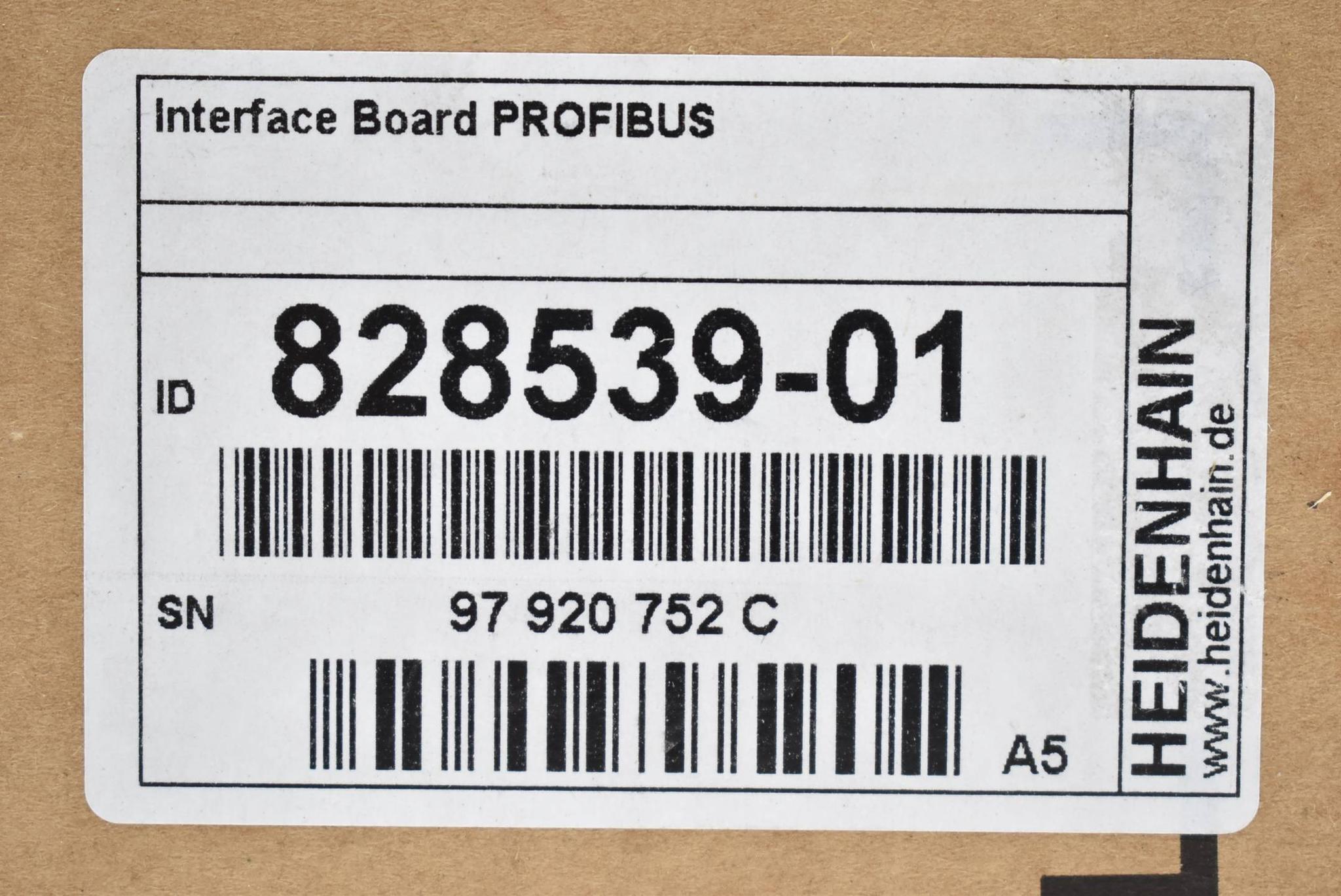 Produktfoto 1 von Heidenhain Interface Board Profibus ( 828539-01 ) Vers. A5